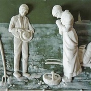 Biscuit Plate – German Factory Schafer & Vater