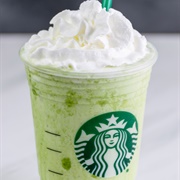 Matcha Frappuccino Blended Cream