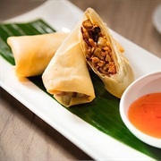 Butternut Chili Spring Roll