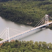 Kwanza Suspension Bridge, Angola