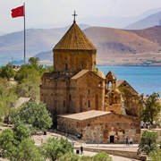 Cathedral of the Holy Cross, Akdamar Island, Lake Van, Turkey