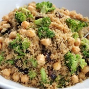 Broccoli Quinoa Salad Cranberries