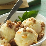 Peach Cobbler Ice Cream