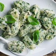 Gnudi Di Ricotta E Spinacci, Italy