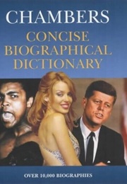 Chambers Concise Biographical Dictionary (Various)