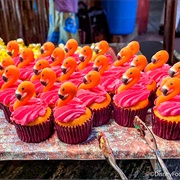 Baby Flamingo Cupcakes