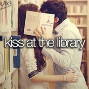Kiss at the Library