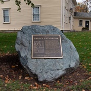 Prince Estabrook Memorial Plaque