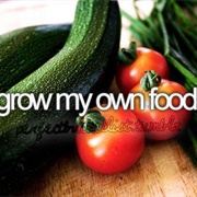Grow My Own Food