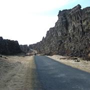 Almannagjá, the Mid-Atlantic Ridge, Iceland