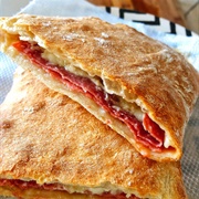 Salami Calzone