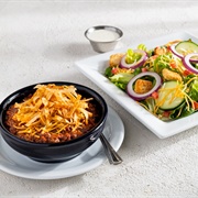 Chili & House Salad