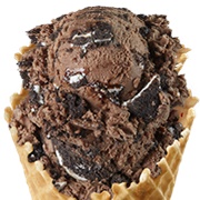 Bruster's Triple Chocolate Oreo Ice Cream