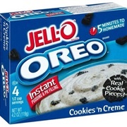 Jello Oreo Instant Pudding