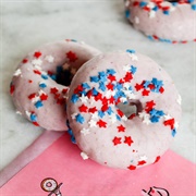 Stan's Donuts & Coffee Cherry Dipped Donut