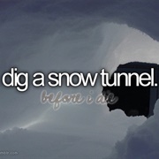 Dig a Snow Tunnel