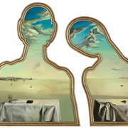 Couple With Their Heads Full of Clouds – Dalì