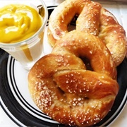 Pretzels Mustard