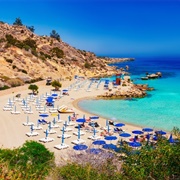 Konnos Beach, Cyprus