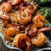 Honey Glazed Shrimp