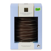 Belgian Dark Chocolate and Caramel Ripple Easter Egg