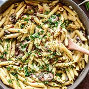 Creamy Mushroom Penne