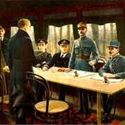 End of WWI: Armistice of 11 November 1918