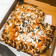 Penne Alla Vodka Pie | Munchy's Pizza & Wings, Deerfield Beach, Florida