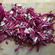Shredded Radicchio