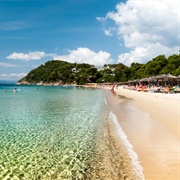 Koukounaries Beach, Skiathos, Greece