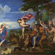 Bachus I Ariadna - Tycjan (Londyn, National Gallery)