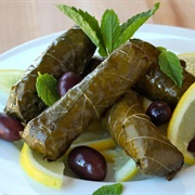 Stuffed Vine Leaves