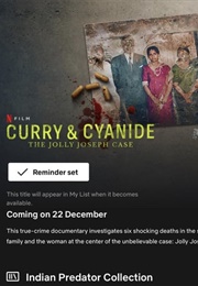 Curry & Cyanide - The Jolly Joseph Case (2023)