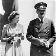 Adolf Hitler and Eva Braun