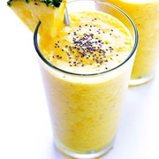 Pineapple Ginger Coconut Smoothie