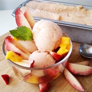 Nectarine Sorbet