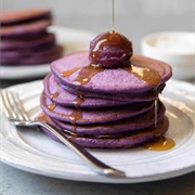 Ube Pancakes