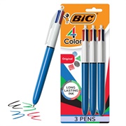 Multicolor Push Pen