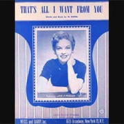 That's All I Want From You - Jaye P. Morgan