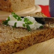 Multigrain Rye Bread Cranberry Pepper Cream Cheese