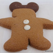 Mickey Gingerbread Cookie