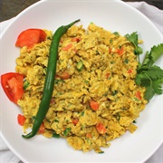 Curry Scrambled Egg