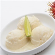 Rambutan Ice Cream