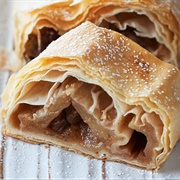 1 Large Strudel, Either With Sweet or Savory Filling