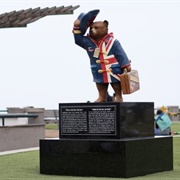 Paddington Bear Statue, Lima, Peru