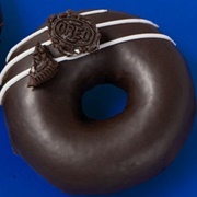 Krispy Kreme Oreo Cookie Glazed Donut