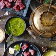 Meat Fondue / Fondue Bourguignonne