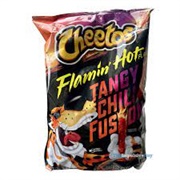 Cheetos Flamin' Hot Tangy Chili Fusion