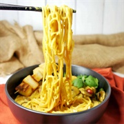 Yellow Curry A-Sha Noodles