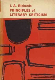 Principles of Literary Criticism (I. A. Richards)